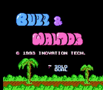 Buzz & Waldog (USA) (Proto) (Unl) screen shot title